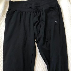 Black jogger pants